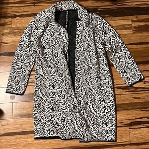 black and white blazer jacket